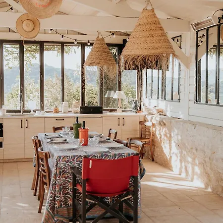 Le Bois De Selves - Maison Authentique Avec Vue Exceptionnelle Semesterbostad *