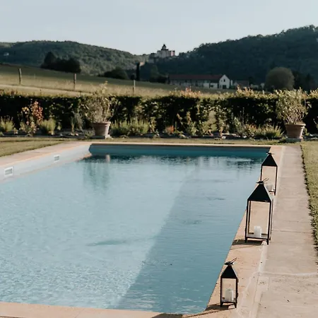 Domaine 6ha - Vue Beynac, Castelnaud & Marqueyssac - Piscine Olympique Casa de Férias