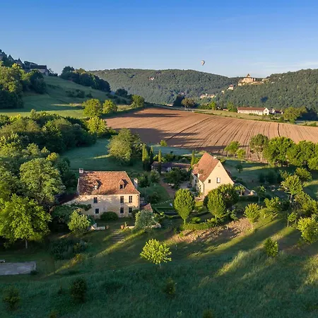 Casa de Férias Domaine 6ha - Vue Beynac, Castelnaud & Marqueyssac - Piscine Olympique