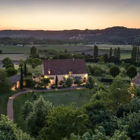 Casa de Férias Domaine 6ha - Vue Beynac, Castelnaud & Marqueyssac - Piscine Olympique *