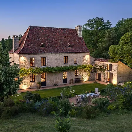 Domaine 6ha - Vue Beynac, Castelnaud & Marqueyssac - Piscine Olympique Casa de Férias