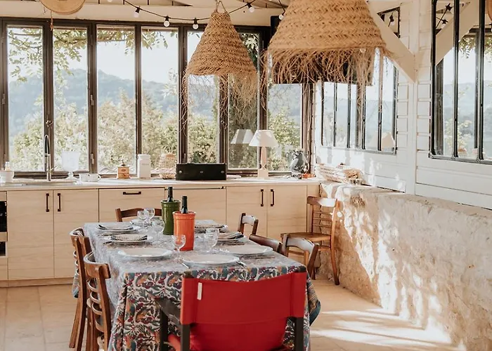 Le Bois De Selves - Maison Authentique Avec Vue Exceptionnelle Feriehus *