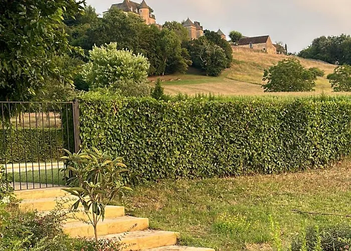 Le Bois De Selves - Maison Authentique Avec Vue Exceptionnelle Tatil Evi Vézac